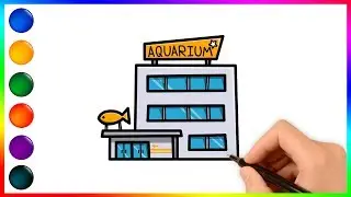 Amazing Buildings coloring and drawing Learn Colors for all ages | ColorArto