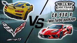 Zr1 C8 vs ECS Twin Turbo C8 Package www.ECSgarage.com