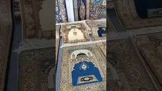 Handmade silk carpet factory for sale in China.