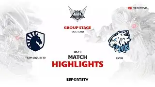 EVOS vs Team Liquid ID HIGHLIGHTS MPL ID S16 | TLID VS EVOS ESPORTSTV