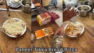 Pizza Cheese Paneer Fire Making