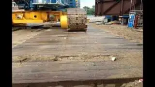Timber mats for crawler crane & heavylifting projects worldwide by Ko-Mats GmbH