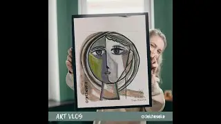 Aesthetic Face Drawing Vlog | Calm & Creative  @dekheseko