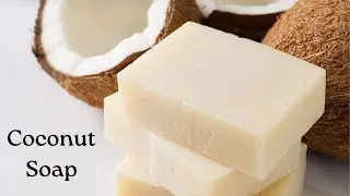Homemade Coconut Milk Soap recipe | Get Bright skin at home #PoshGlow