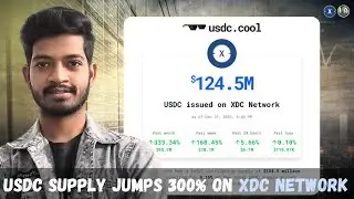 USDC Crosses $124M on XDC Network | What&rsquo;s Driving This Growth? #XDC