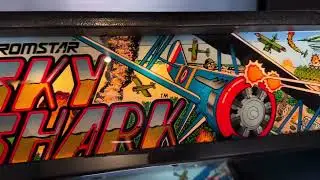 Sky shark arcade cab