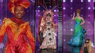 Runway Category Is..... It's Giving Crowned Queen! - RuPaul's Drag Race All Stars 11