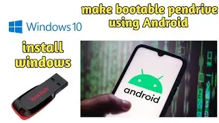 Make bootable pendrive using Android phone How to make bootable pendrive using Android without root