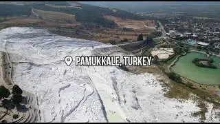PAMUKKALE & HIERAPOLIS, TURKEY 🇹🇷 | Cinematic 4K Drone Video