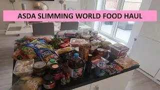 FAB SLIMMING WORLD ASDA FOOD SHOP HAUL