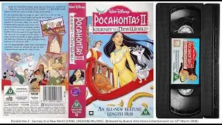 Pocahontas 2 : Journey to a New World (1999) . 13th March 2000 - UK VHS