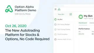 Option Alpha Autotrading LIVE Demo Replay