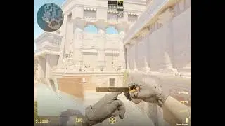 CS2 anubis easy ct smoke for B site (cock lineup)