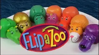 FlipaZoo Animals Mini With Sparkle Bear