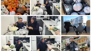 ALIŞVERİŞ NELER ALDIK⁉️BAZI SORULARDAN BIKTIK😶KORSE KULLANIYORUM BELİM ÇOK KÖTÜ🥹EŞİMLE MUTFAKTAYIZ🥰
