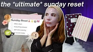 SUNDAY RESET ROUTINE 🧘🏼&zwj;♀️🌟 the ultimate prep & plan for a productive week
