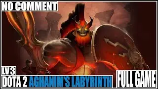 Dota 2 Aghanim's Labyrinth Lv 3 -  Mars, Full Game, No Comments.