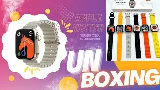 Ультраумные часы Series 8 KD99 для мужчин и женщин || КОПИЯ APPLE WATCH MUSTER || Распаковка