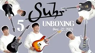 5 Suhr Guitars Unboxing I December 22, 2023 #Suhr #Suhrguitar #Musicforce