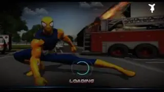 Flying spider hero survival android gameplay.