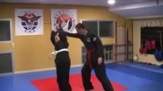 Examen Hapkido infantil blanco-amarillo (Centauros Gym Alicante)