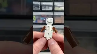 LEGO Minecraft snow golem!