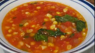 Tomato corn soup | how to make sweet corn and tomato soup at home.