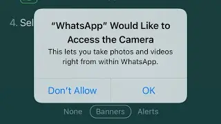 how to allow camera access on whatsapp iphone 12 | 12 pro max