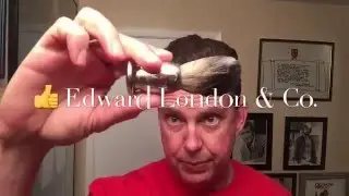 Edward London & Co. Super Fine Badger Brush. First use and review.