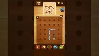 line puzzle string art Juniper level 20