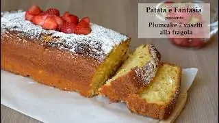 Plumcake 7 vasetti alla fragola