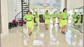 Jangan tunggu lama lama line dance#Choreo Kiki dan Ryan