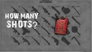 HOW MANY SHOTS TO BLOW UP GAS CAN | PUBG Mobile