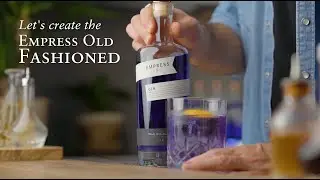 Empress Old Fashioned | Empress 1908 Indigo Gin