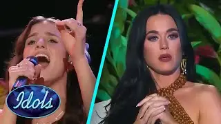 Katy Perry In TEARS After Winner Abi Carter's Performance!