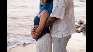 Ocean Maternity Shoot ✨ | Set to The xx &ndash; &ldquo;Angels&rdquo;