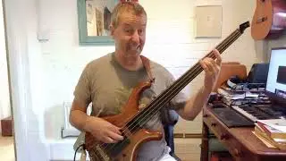Playing Fretless Bass in Tune Lesson 2