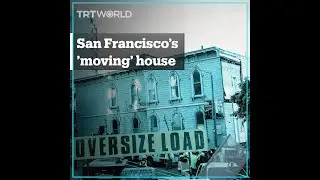 San Francisco house moved to new address