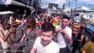 Happy Songkran Festival 2016 Patong, Phuket