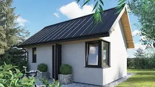 Amazing Luxury Brick Tiny House with Mezzanine and Floor Plan