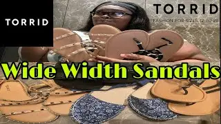 Torrid Wide Width Summer Sandals Haul