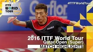 2016 Qatar Open Highlights: Xu Xin vs Li Ping (R16)