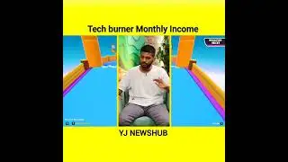 @tech burner monthly YouTube+other business income | tech burner kitna kamata hain |