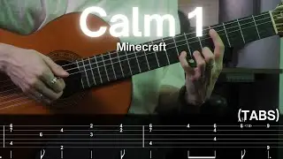 Calm 1 - Minecraft Fingerstyle Guitar Cover (TAB)