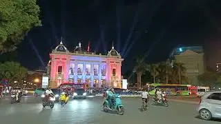 HANOI OPERA HOUSE ILLUMINATED