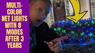 Amazon Find Christmas LED Multi-Color Net Lights After 3 Years