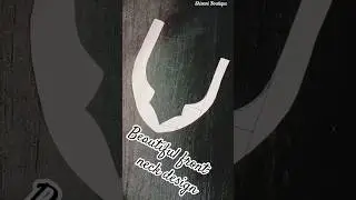 Easy Fabric Neck Pattern | DIY Sewing | Beautiful Neck Design Cutting ✂️ #trendingdesign #neckdesign