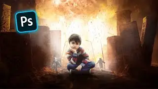 Stop the war photo manipulation tutorial | #photoshop |OT design