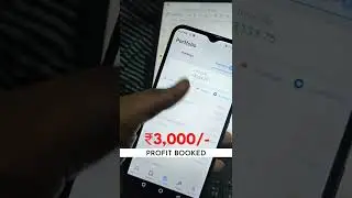 Live Intraday Trading 28,000₹ Booked | Traders Beast | #shorts