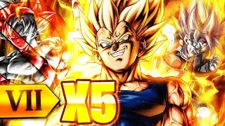 Братан...😭😭😭 5X УСИЛЕННЫЙ ЗЕНКАЙ УЛЬТРА МАДЖИН ВЕГЕТА УНИЧТОЖАЕТ МУИ ГОКУ!!! (Dragon Ball Legends)